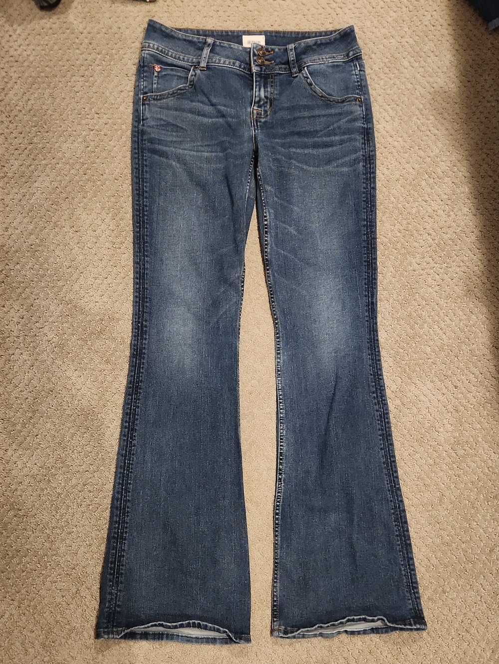 Vintage Hudson Jeans Signature Boot Flare Denim $198 Sz 29